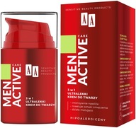 AA Men Active ultraľahký krém na tvár 50 ml