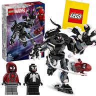 LEGO MARVEL - Pohyblivý Mech Spiderman VENOM Figúrka 76276 + Darčeková taška