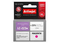 ACTIVEJET ATRAMENT LC223 LC223M LC-223 PRE BROTHER DCP-J4120DW DCP-J562DW MAGEN.