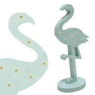 LED nočná stolová lampa Flamingo Mint 43cm