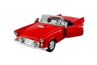 WELLY OLD TIMER 1955 FORD THUNDERBIRD ČERVENÝ 1:34 KOV NOVÝ MODEL