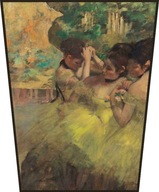 Screen Yellow Dancers (s krídlami) Edgar Degas