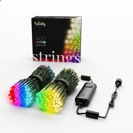 Inteligentné osvetlenie vianočného stromčeka Twinkly 400LED RGB+W