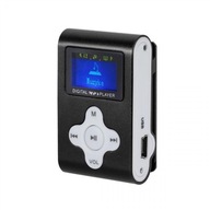 MP3 prehrávač LCD microsd rádio diktafón Quer čierny