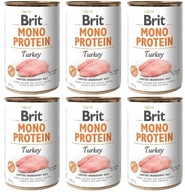 Brit Mono Protein Turkey 400 g - 6 ks.