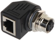 UHLOVÝ PRECHOD M12D-G/RJ45-G