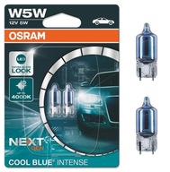 W5W OSRAM COOL BLUE NEXT GEN 4000K XENON LED x2