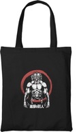 Attack on Titan Eco Bag Levi Ackerman Manga AOT Black