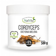 Cordyceps čínske Cordyceps mycélium na podporu imunity pečene 500 g NatVita