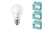 9x E27 Philips LED žiarovka 5W = 40W / 470 lumenov / farba svetla 2700K A60