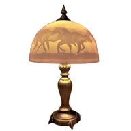 Porcelánová stolná lampa 60 cm kone VILLA ITALIA