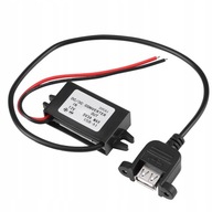 USB DC-DC 12V-5V 3A 15W MENIČ NAPÄTIA