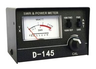 REFLEKTOmeter CB D-145 SWR METER meranie výkonu