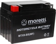 MORETTI YTX9-BS/MTX9-BS GÉLOVÁ BATÉRIA 8Ah