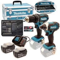 Makita 18V DDF482Z + DTD152RFJ LXT Combo sada skrutkovačov vŕtačka 2x 3ah