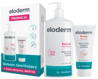 Eloderm SET hydratačné telové mlieko + aktívny krém 400 + 75 ml