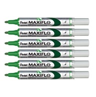 Pentel Maxiflo Popisovač na tabuľu, zelený, okrúhly