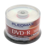 DVD-R 16x Samsung/Pleomax 4,7 GB - 50 ks