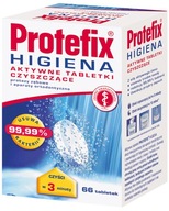 Protefix Active čistiace tablety na zubné protézy x66