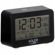 DIGITÁLNE HODINY ALARM 3 ALARMY TEPLOMER HYGROMETER