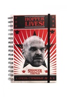 Notebook A5 špirálový 80k Stranger Things Hopper Lives