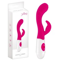 Vibrátor. G-bod Glitoral Massager Bunny