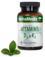 Vitamín D3 + K2 Nutramedix 90 ks