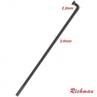 RICHMAN CR14 260mm vystužené oceľové čierne lúče 36 ks