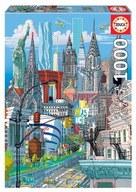 Educa Puzzle 1000 v New Yorku USA