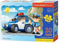 Puzzle 20 maxi policajná hliadka Castorland C022521