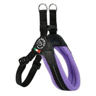 Mini pes HARNESS 32-45cm TRE PONTI sieťovaná PURPLE beztlaková čivava