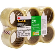 3M Scotch 371 baliaca páska, priehľadná, 6 ks.