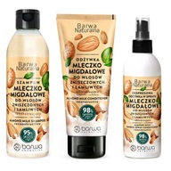 BARWA NATURAL MANDLE SET ŠAMPÓN 300 + TUBA CONDITIONER + CONDITIONER SPRAY