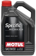 ŠPECIFICKÉ MOTUL 506,01 506,00 503,00 0W30 VW 5L