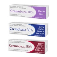 Cremobaza Sada krémov 10% 30% 50% s ureou, peeling na mozoly