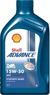 SHELL 15W-50 4T AX7 ADVANCE 1L SHE15W504T