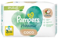 Vlhčené obrúsky Pampers Harmonie Coco 3 x 44 ks