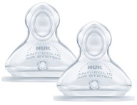 Nuk First Choice + cumlík na fľašu 0-6m S 2 ks