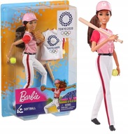 Bábika Barbie olympionička softball GJL77