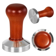 TAMPER TAMPER KÁVA TAMPER 58 MM OCEĽOVÁ DREVENÁ RÚČKA