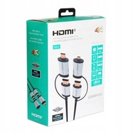 KÁBEL OMEGA HDMI V.1.4 miniHDMI microHDMI 1,5m