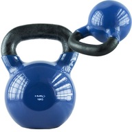 KNV16 BLUE KETTLEBELL LIATIENOVÝ VINYL HMS 16KG MODRÁ