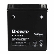 BPower Platinum AGM YTX7L-BS 12V 6Ah 110A