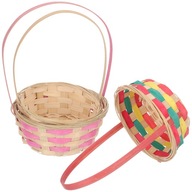 Košík na veľkonočné vajíčka Flower Basket Weave 3 ks