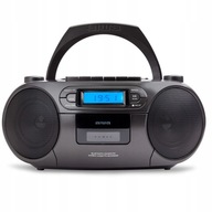 AIWA BBTC-550BK BOOMBOX MP3 USB CD RÁDIO PREHRÁVAČ