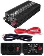 AUTO INVERTOR FULL SINUS VOLT POLAND 24V 1000W 2000W + USB TIR