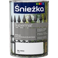 Śnieżka CHLOROGUMA 0,9l BIELA ​​RAL9003