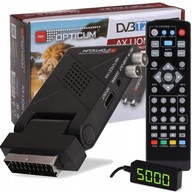 DEKODÉR DVB-T2 TUNER POZEMNÝ TV HD H.265 2022 4K