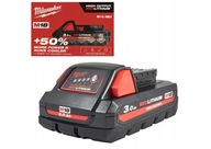 Batéria Milwaukee M18 HB3 VYSOKÝ VÝSTUP 3,0 Ah 18 V