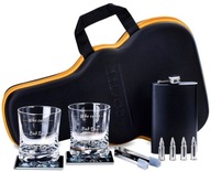 WHISKY SET GADGETY V GITAROVOM POUZDRE ZA DARČEK